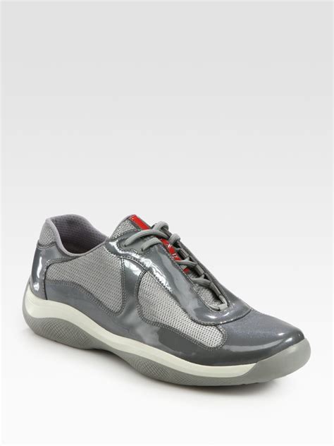 prada cups grau|Prada America's Cup Sneakers .